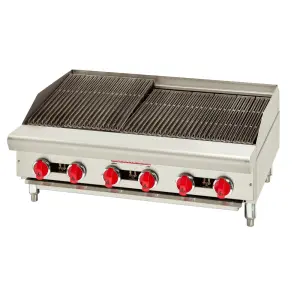 American Range ARSRB-36 36" Gas Charbroiler w/ Cast Iron Grates - Natural Gas