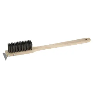 Winco BR-500 20" Heavy-Duty Wire Brush