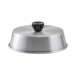 Winco ADBC-7 7" Grill Basting Cover w/ Handle, Aluminum