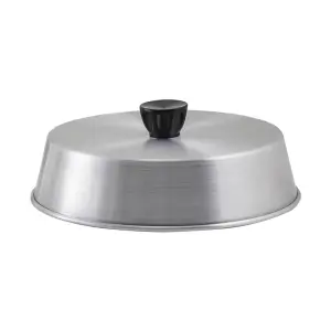 Winco ADBC-8 8" Grill Basting Cover w/ Handle, Aluminum