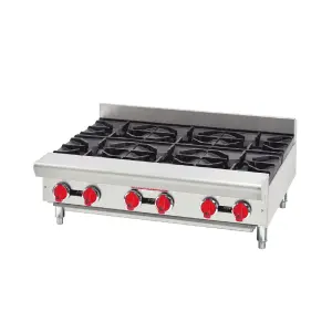 American Range ARSHP-24-4 24" Gas Hotplate w/ (4) Burners & Manual Controls, Natural Gas