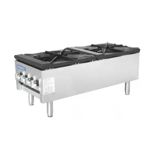 Turbo Air TASP-18S-D 2 Burner Stock Pot Range, Convertible
