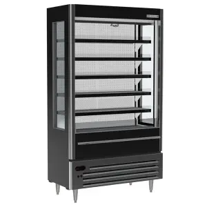 Beverage-Air VMHCSL-18-1-B VueMax 47" Black Air Curtain Merchandiser